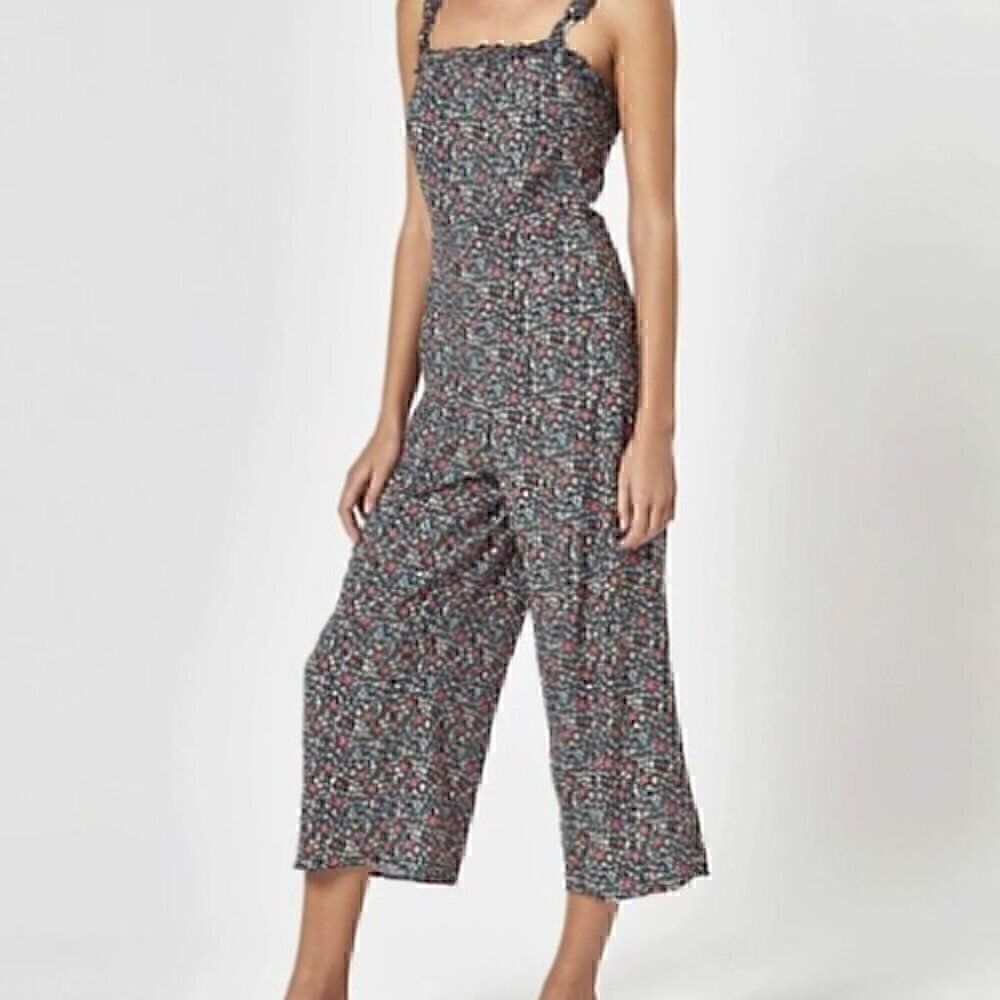 Charlie Holiday Women's Mason Jumpsuit, Festive Floral Dark, M - Picture 2 of 8